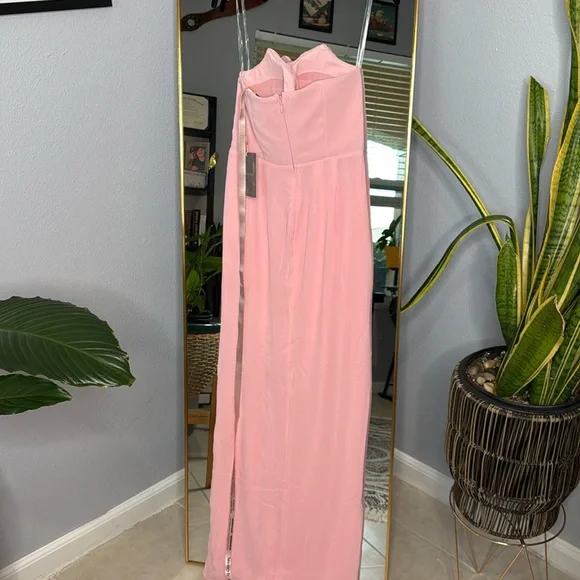 green velvet dress reformation Annie Bottle Green Satin Bardot Maxi Dress With Split Wrap Skirt  Club L  London